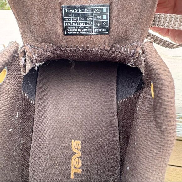 TEVA Gateway Mid Men’s boot 9.5 color “Chocolate Chip” - Picture 4 of 8